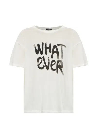 R13 SLOGAN-PRINT T-SHIRT