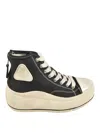 R13 Kurt Glittered Platform Sneakers In Multi