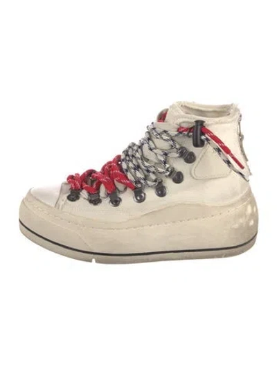 Pre-owned R13 Sneakers In Neutrals