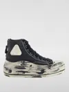 R13 Kurt Platform High Top Sneaker In Schwarz