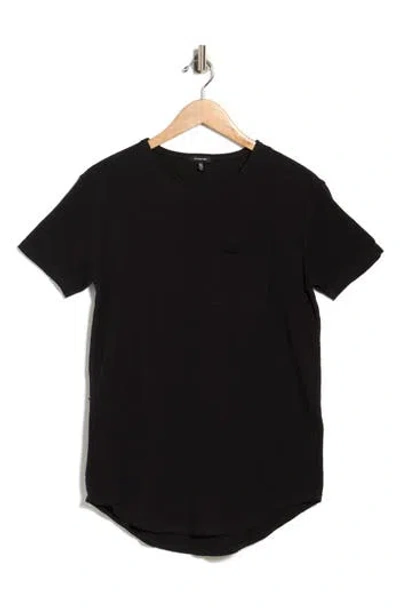 R13 Solid Pocket T-shirt In Black