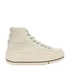 R13 Off-white Kurt High-top Sneakers In Nude