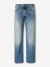 R13 Straight Leg Boyfriend Jeans In Blue