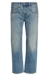 R13 Straight Leg Boyfriend Jeans In Blue