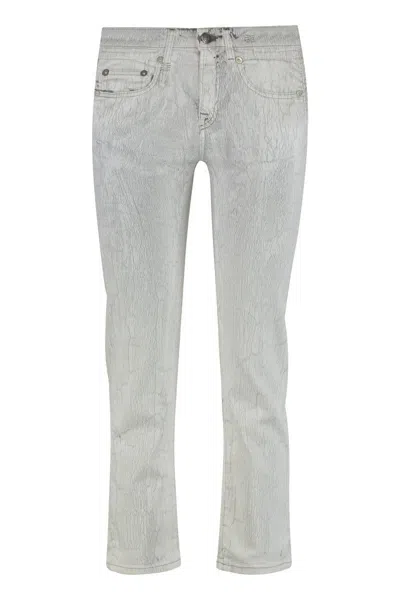 R13 R13 STRAIGHT LEG JEANS
