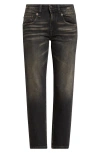 R13 Women's Boy Low-rise Cropped Jeans In Abbey Black