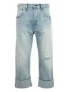 R13 Straight-leg Jeans In Blue