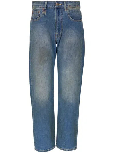 R13 Straight-leg Jeans In Blue