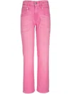 R13 Straight-leg Jeans In Pink