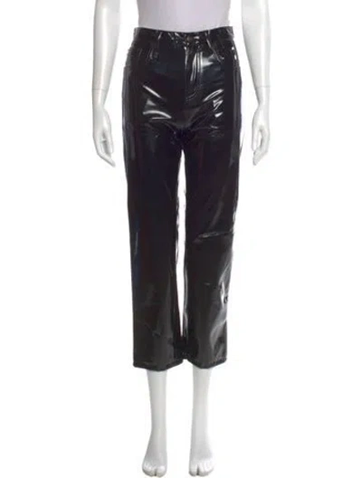 Pre-owned R13 Straight Leg Pants In Black