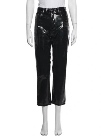 Pre-owned R13 Straight Leg Pants In Black