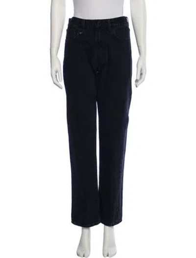 Pre-owned R13 Straight Leg Pants In Blue