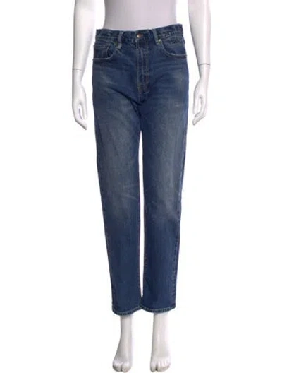 Pre-owned R13 Straight Leg Pants In Blue