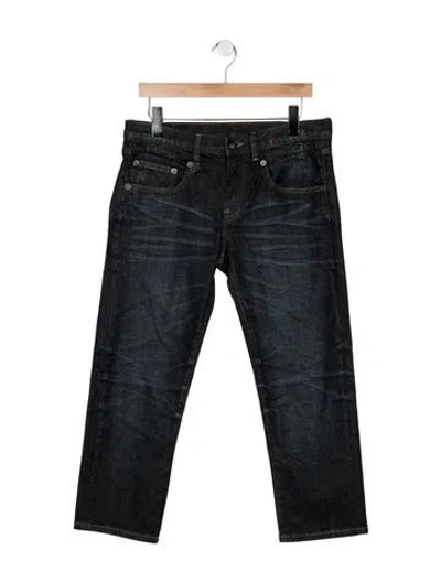 Pre-owned R13 Straight Leg Pants In Blue