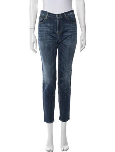 Pre-owned R13 Straight Leg Pants In Blue