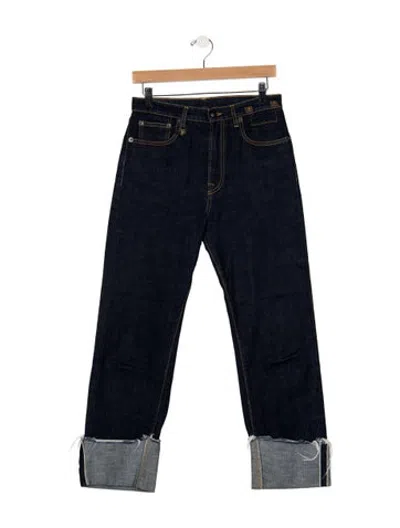 Pre-owned R13 Straight Leg Pants In Blue