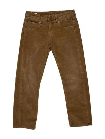 Pre-owned R13 Straight Leg Pants In Brown