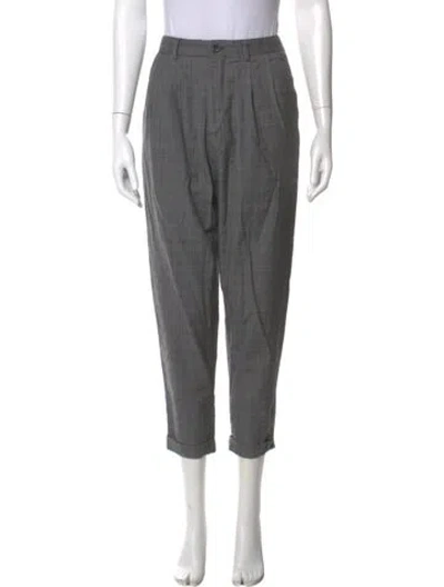 Pre-owned R13 Straight Leg Pants In Gray