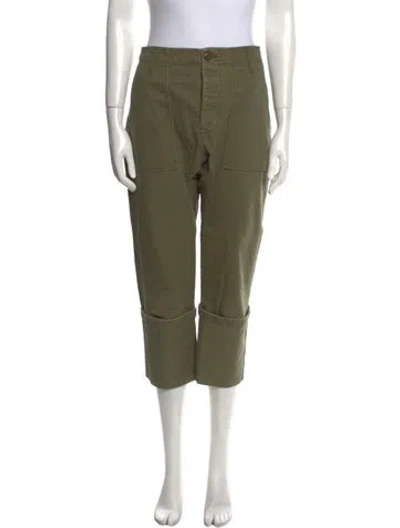Pre-owned R13 Straight Leg Pants In Green