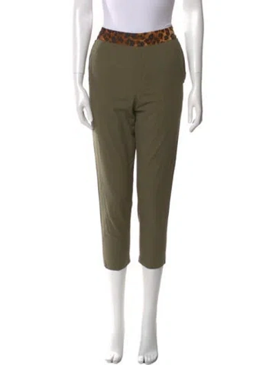 Pre-owned R13 Straight Leg Pants In Green