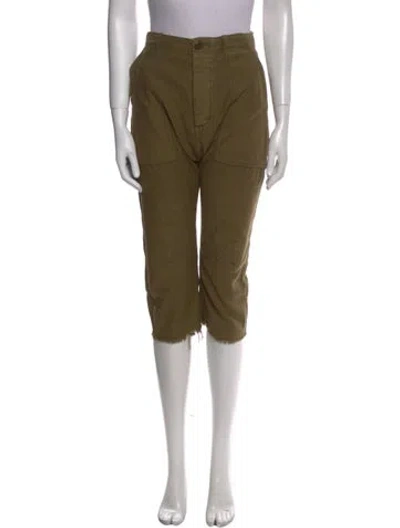 Pre-owned R13 Straight Leg Pants In Green