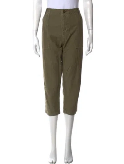 Pre-owned R13 Straight Leg Pants In Green