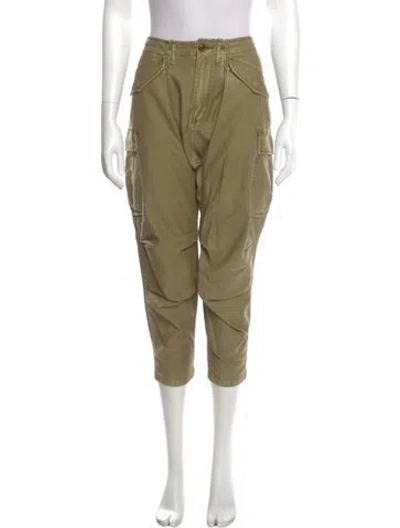 Pre-owned R13 Straight Leg Pants In Green