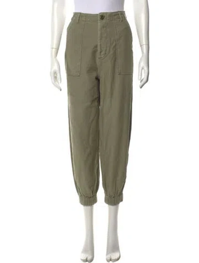 Pre-owned R13 Straight Leg Pants In Green