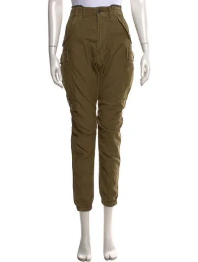 Pre-owned R13 Straight Leg Pants In Green