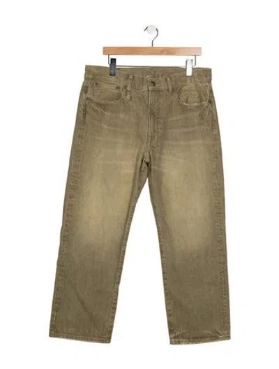 Pre-owned R13 Straight Leg Pants In Green