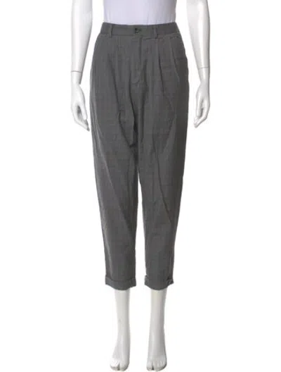 Pre-owned R13 Straight Leg Pants In Grey