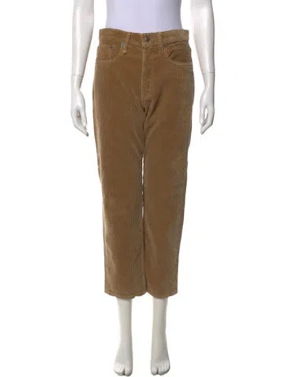 Pre-owned R13 Straight Leg Pants In Neutral