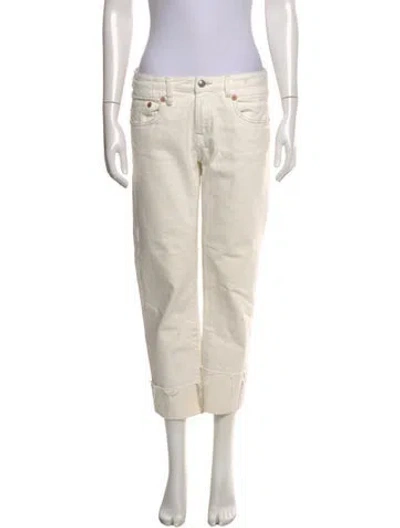 Pre-owned R13 Straight Leg Pants In Neutral
