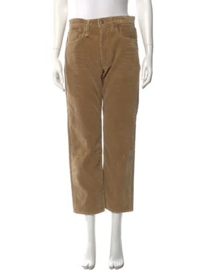 Pre-owned R13 Straight Leg Pants In Neutral