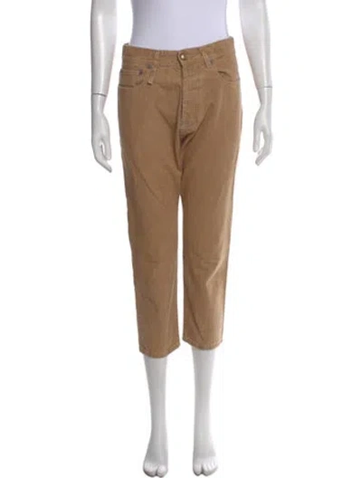 Pre-owned R13 Straight Leg Pants In Neutral