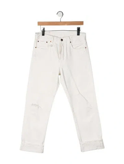 Pre-owned R13 Straight Leg Pants In Neutrals