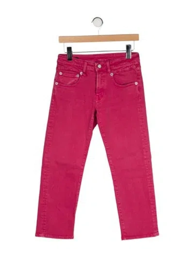 Pre-owned R13 Straight Leg Pants In Pink