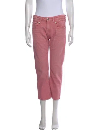Pre-owned R13 Straight Leg Pants In Pink