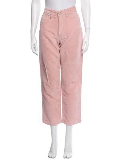 Pre-owned R13 Straight Leg Pants In Pink