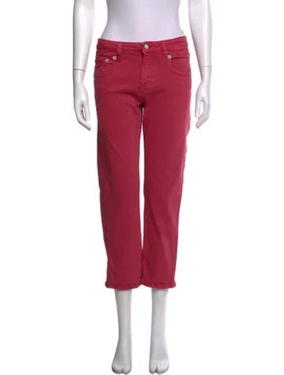 Pre-owned R13 Straight Leg Pants In Pink