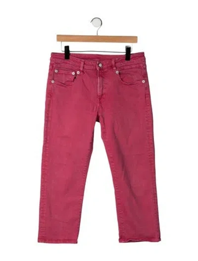 Pre-owned R13 Straight Leg Pants In Pink