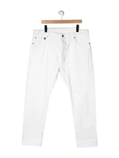 Pre-owned R13 Straight Leg Pants In White