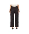 R13 Straight-leg Trousers In Black