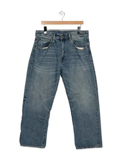 Pre-owned R13 Straight-leg Jeans In Blue