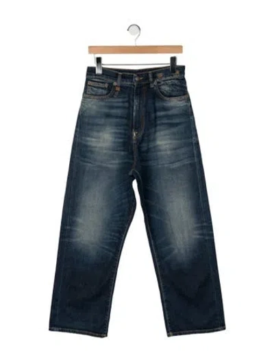 Pre-owned R13 Straight-leg Jeans In Blue