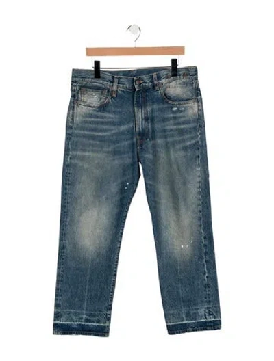 Pre-owned R13 Straight-leg Jeans In Blue