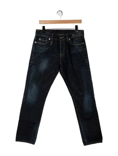 Pre-owned R13 Straight-leg Jeans In Blue
