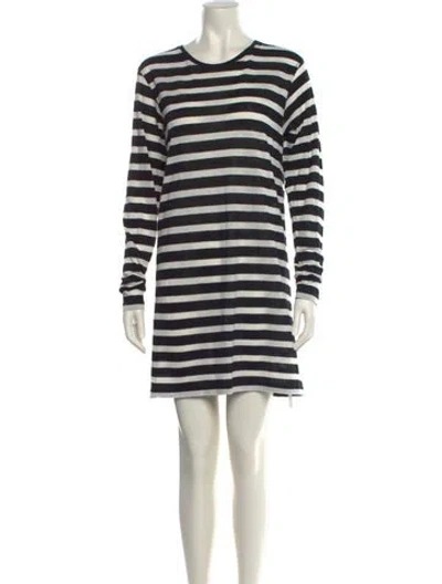 Pre-owned R13 Striped Mini Dress In Multi