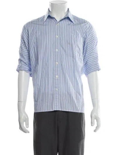 Pre-owned R13 Striped Short Sleeve Shirt In Multi