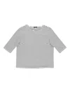 R13 Striped T-shirt In White